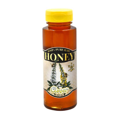World Honey Market Clover Honey 12 oz Bottle (Pack of 12)