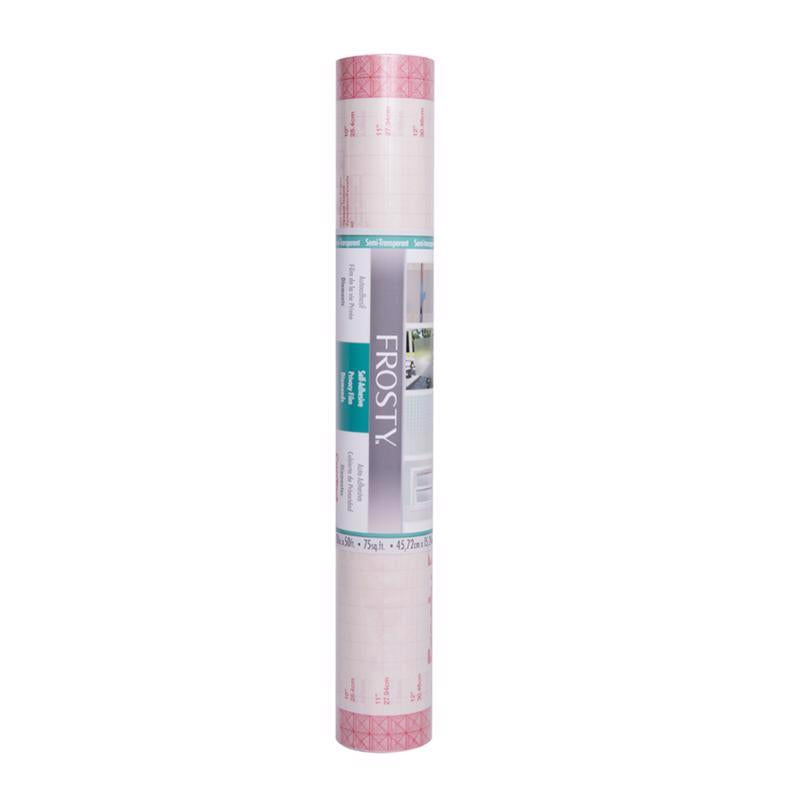 Con-Tact Creative Covering 50 ft. L X 18 in. W Frosty Self-Adhesive Shelf Liner (Pack of 6)