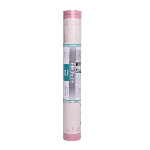 Con-Tact Creative Covering 50 ft. L X 18 in. W Frosty Self-Adhesive Shelf Liner (Pack of 6)