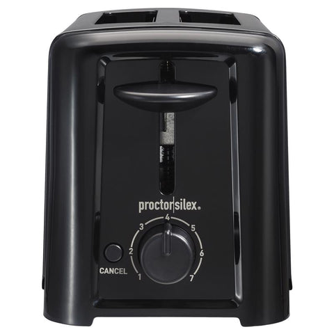 Hamilton Beach Proctor Silex Plastic Black 2 slot Toaster 6.2 in. H X 5.3 in. W X 10.3 in. D (Pack of 2)