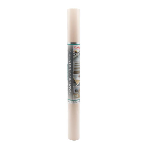 Con-Tact 16 ft. L X 18 in. W Almond Self-Adhesive Shelf Liner (Pack of 6)