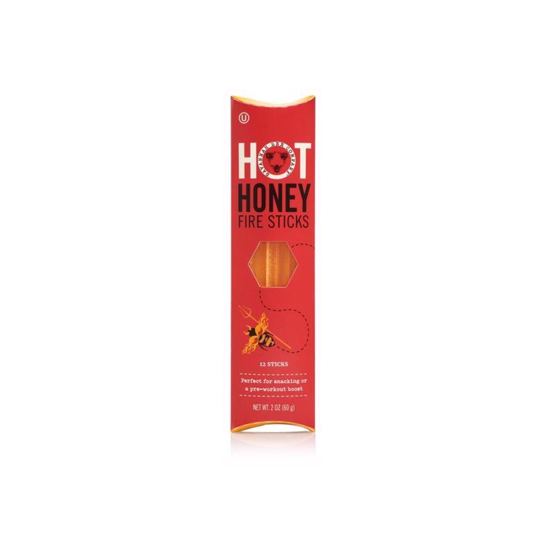 Savannah Bee Company Hot Honey Fire Sticks 24 each Boxed (Pack of 24)