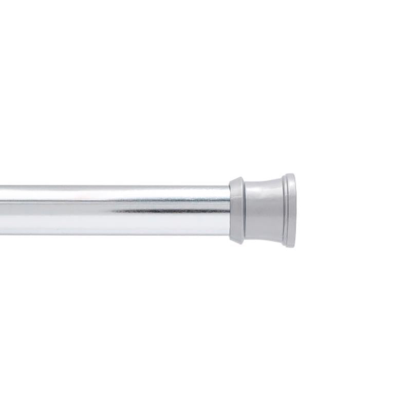 Kenney Shower Curtain Rod 72 in. L Silver