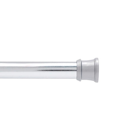 Kenney Shower Curtain Rod 72 in. L Silver