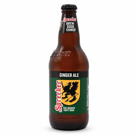 Sprecher Ginger Ale Soda 16 fl. oz. 1 pk (Pack of 24)