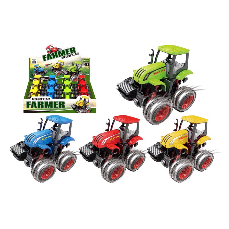 Diamond Visions Friction Farm Tractor Plastic 1 pk (Pack of 12)