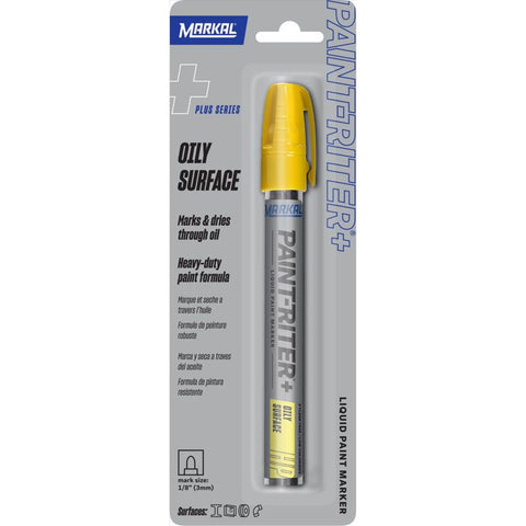 Markal Paint-Riter Yellow Standard Liquid Paint Marker 1 pk (Pack of 6)