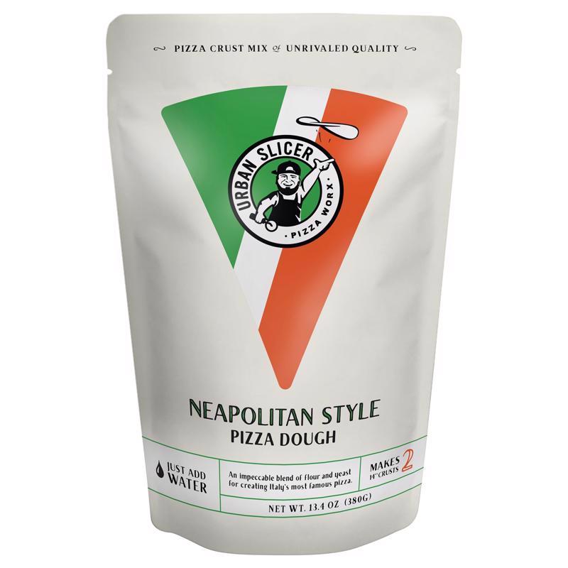 Mezcla para masa de pizza estilo napolitano Urban Slicer Pizza Worx, 13,4 oz