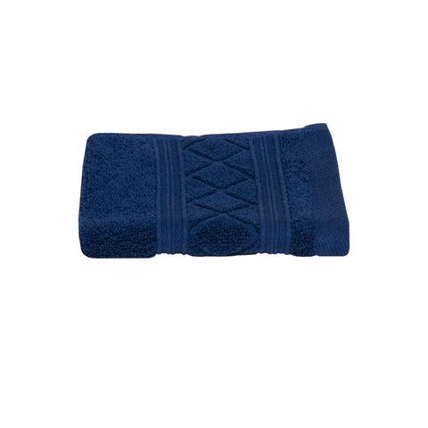 Sttelli Radiance Navy Cotton Washcloth 1 pc (Pack of 6)