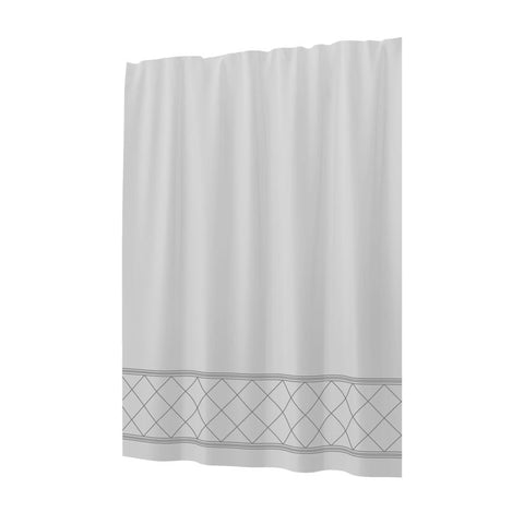 Sttelli Radiance 72 in. H X 72 in. W White Shower Curtain Polyester (Pack of 3)