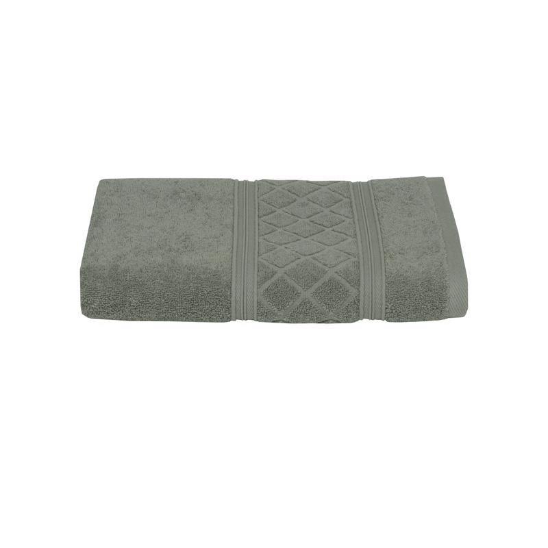 Sttelli Radiance Limestone Cotton Bath Towel 1 pc (Pack of 6)