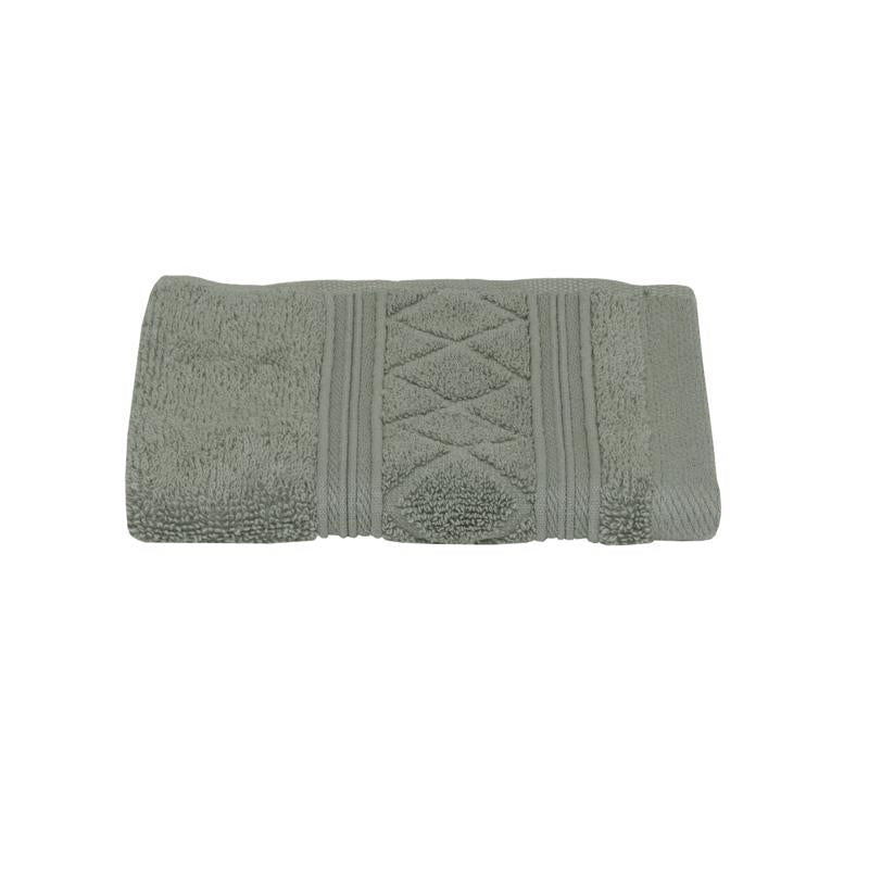 Sttelli Radiance Limestone Cotton Washcloth 1 pc (Pack of 6)