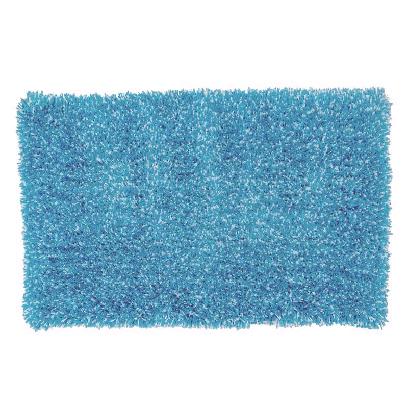 Sttelli Intermix 32 in. L X 20 in. W Blue Cotton/Polyester Bath Rug (Pack of 3)