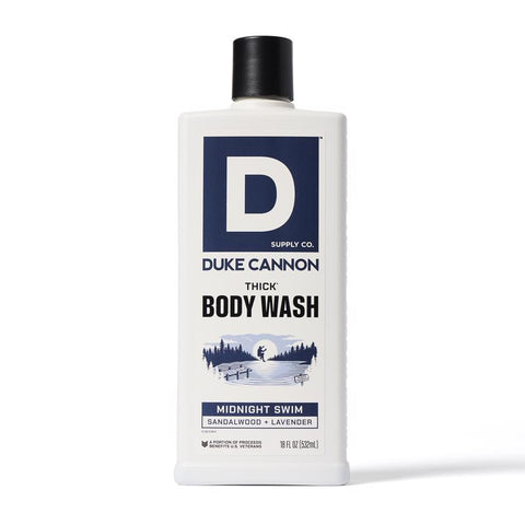 Duke Cannon Midnight Swim Sandalwood + Lavender Scent Body Wash 17.5 oz 1 pk