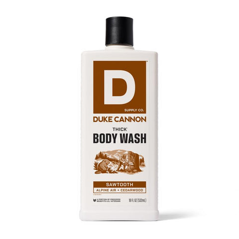 Duke Cannon Sawtooth Organic Alpine Air + Cedarwood Scent Body Wash 17.5 oz 1 pk
