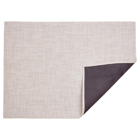 Chilewich 23 in. W X 36 in. L Natural Basketweave Woven Fiber Door Mat