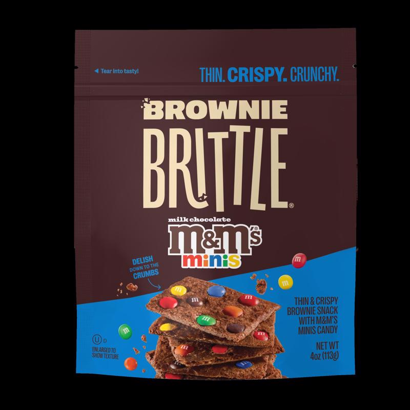 Brownie Brittle M and M's Minis Brownie Brittle, bolsa de 4 oz (paquete de 6)