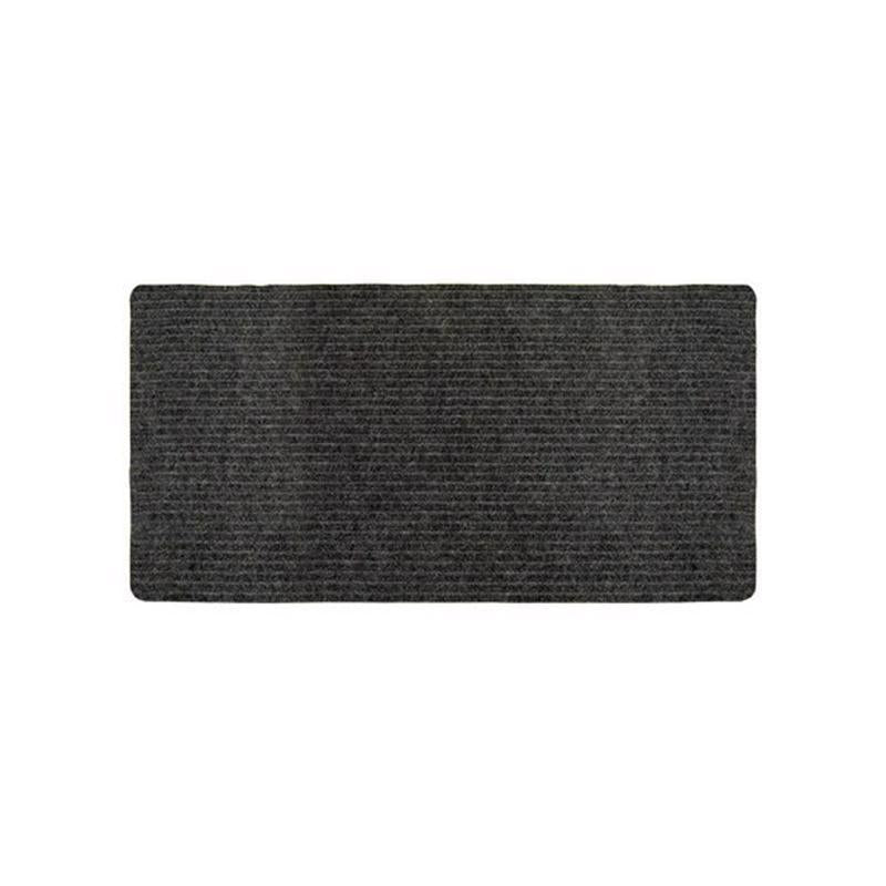 Southern Oaks 24 in. W X 60 in. L Black/Gray Polyester Utility Mat