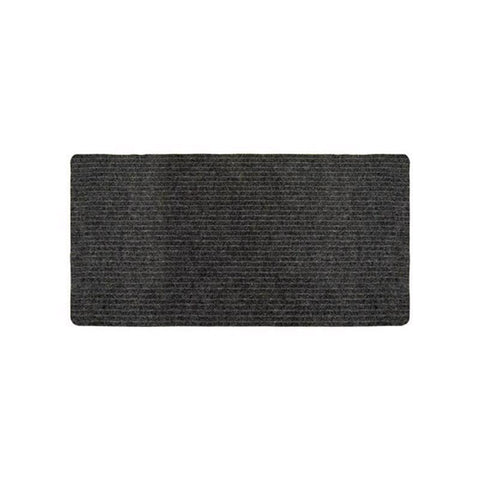 Southern Oaks 24 in. W X 60 in. L Black/Gray Polyester Utility Mat