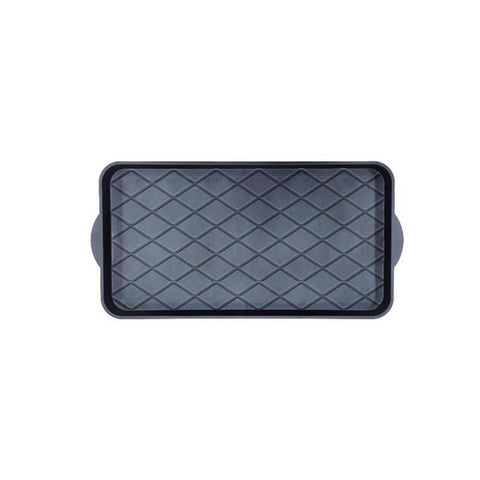 Southern Oaks 14 in. W X 25 in. L Black Diamond Polyethylene Boot Tray
