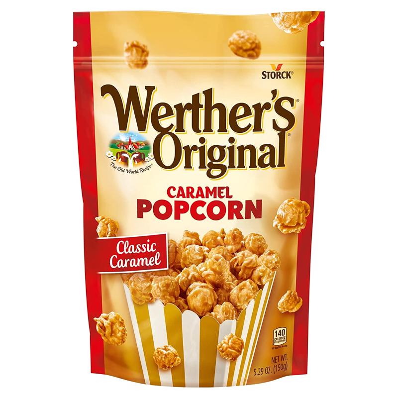 Werther's Original Caramel Popcorn 5.29 oz Bagged (Pack of 10)