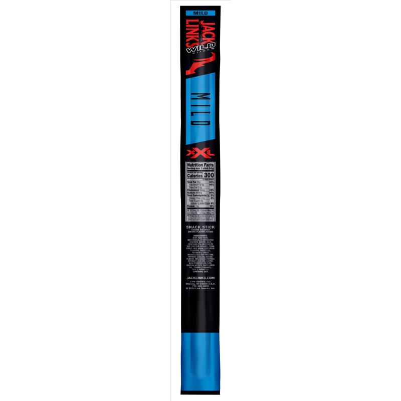 Jack Link's Wild Stick Mild Meat Sticks 2.2 oz Carded (Pack of 24)
