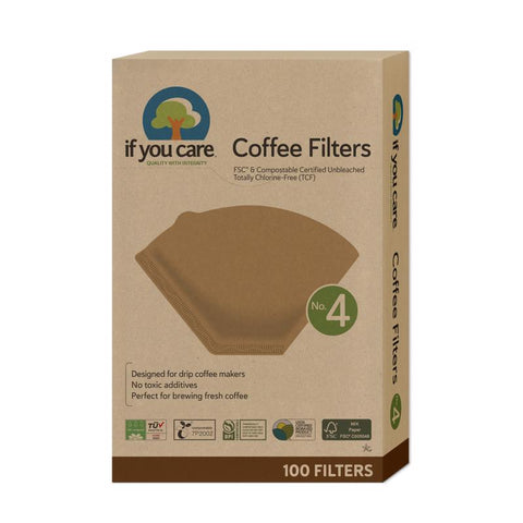 If You Care Brown Paper Coffee Filters (Pack of 12)