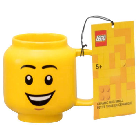 LEGO 7.6 oz Yellow BPA Free Happy Mug (Pack of 8)