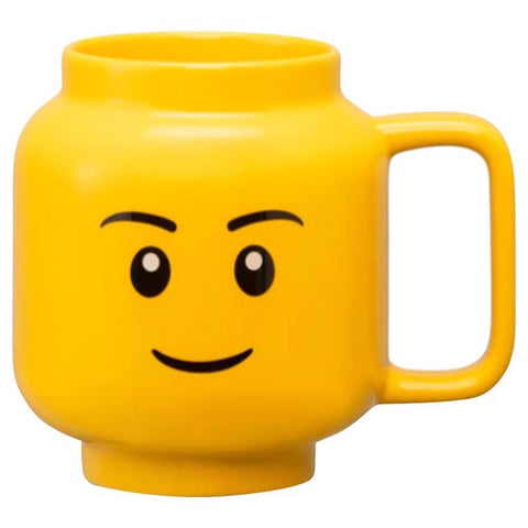 LEGO 17.9 oz Yellow BPA Free Boy Mug (Pack of 6)