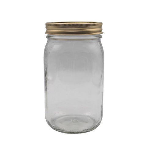 Anchor Hocking Tecnocap Wide Mouth Canning Jar 32 oz 12 pk