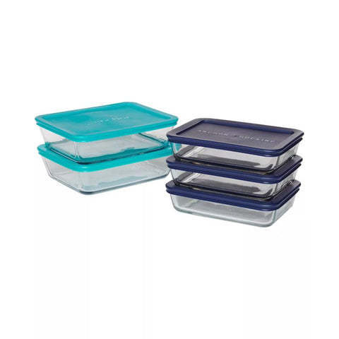 Anchor Hocking Asssorted Food Storage Container Set 1 pk (Pack of 2)