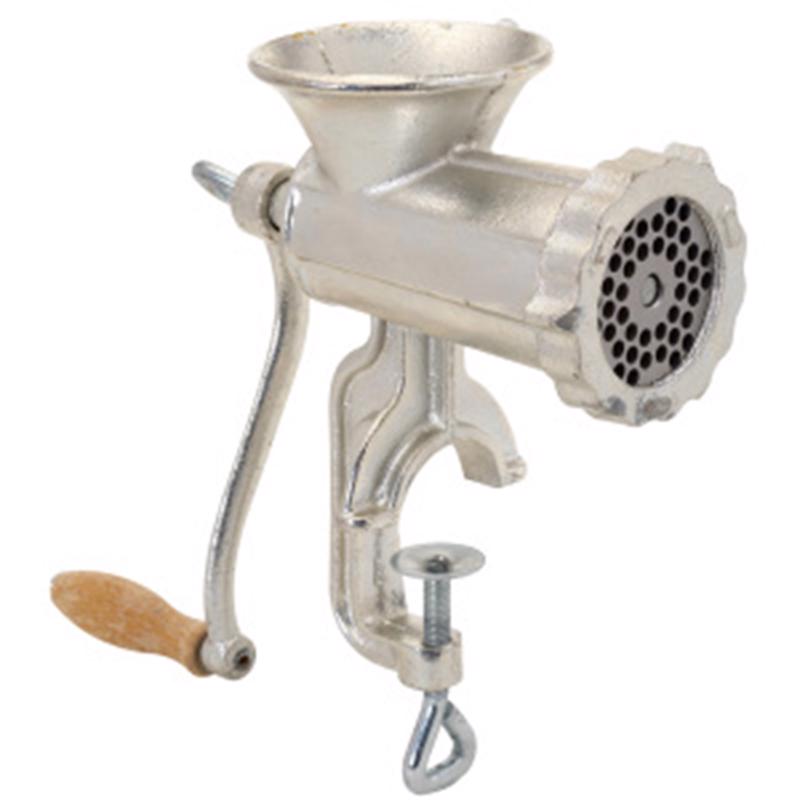 LEM Silver #10 Clamp on Meat Grinder
