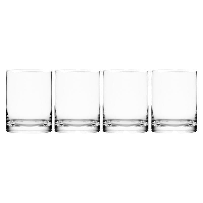 Lifetime Brands Mikasa 17 oz Clear Glass Lana Drinking Glass Set