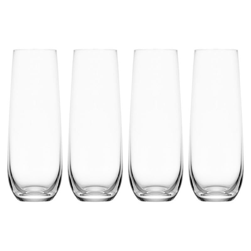 Lifetime Brands Mikasa 9.5 oz Clear Glass Lana Flute Glass