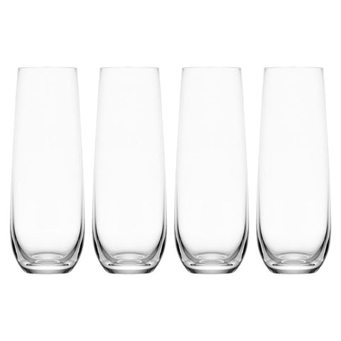 Lifetime Brands Mikasa 9.5 oz Clear Glass Lana Flute Glass