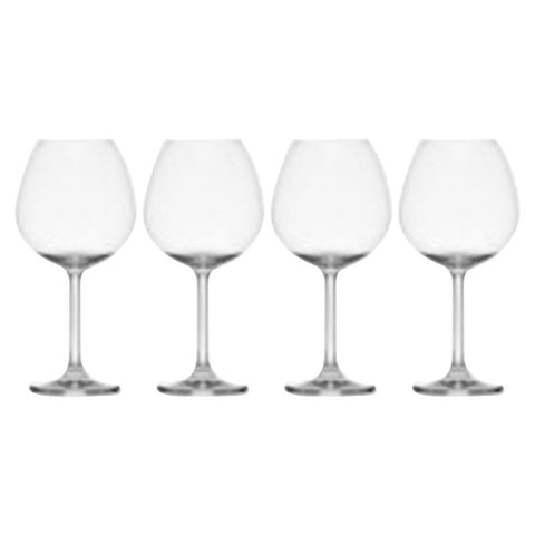 Lifetime Brands Mikasa 23 oz Clear Glass Lana Wine Glass Set