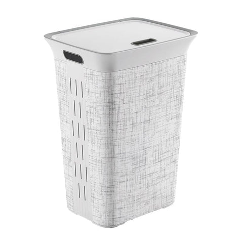 Curver White Resin Laundry Hamper (Pack of 4)