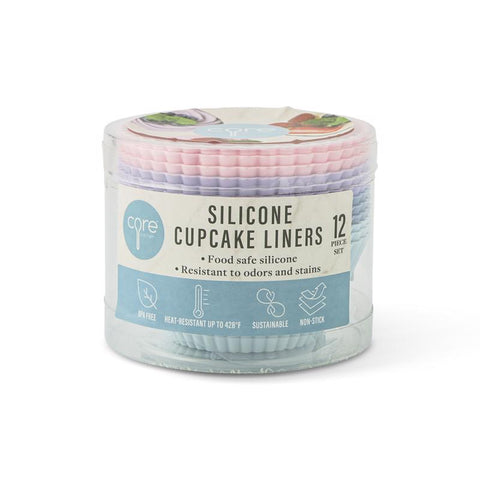 Core Kitchen Cupcake Cups Assorted 12 pc (Pack of 6)