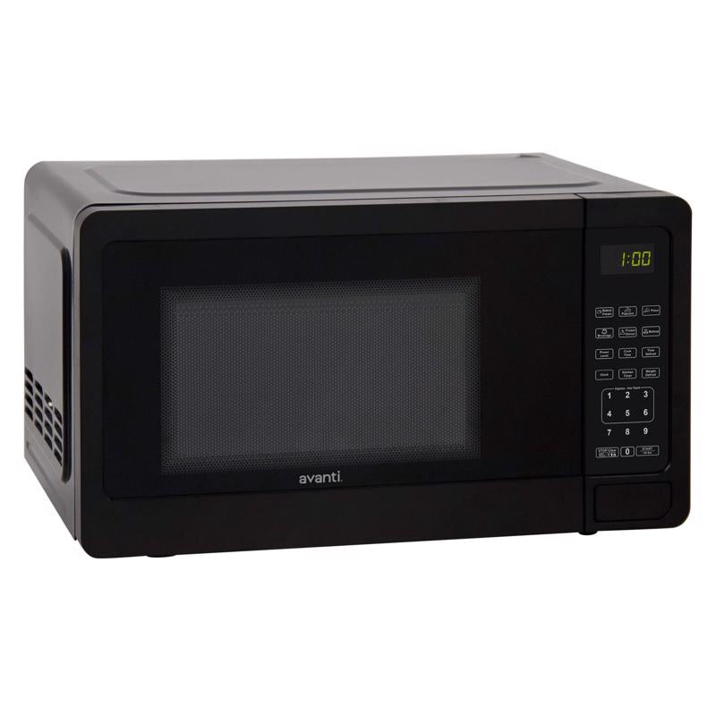 Avanti 0.7 cu ft Black Microwave 700 W