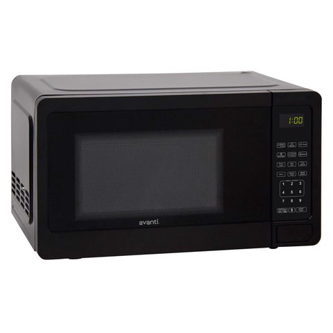 Avanti 0.7 cu ft Black Microwave 700 W