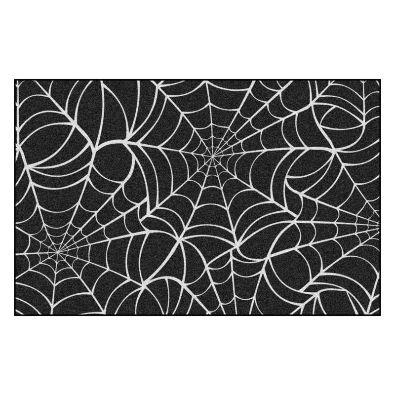 Fanmats 30 in. W X 20 in. L Multi-Color Spider Web Nylon Door Mat (Pack of 6)