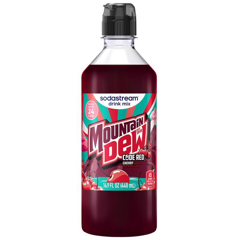 SodaStream Mountain Dew Code Red Cherry Soda Mix 440 ml 1 pk