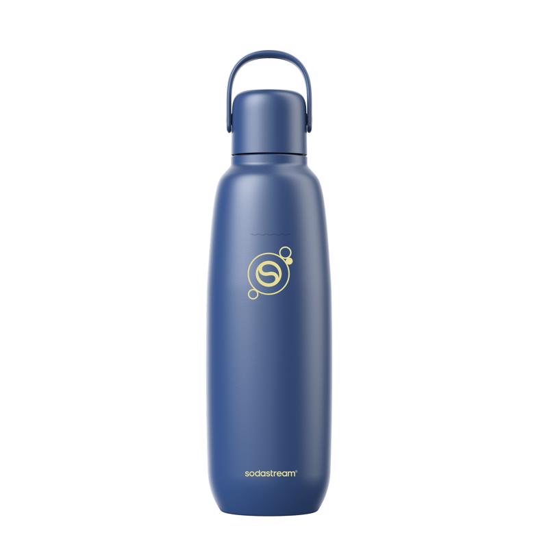 SodaStream Fizz & Go Blue 30.4 oz. Carbonator Bottle 1 pk