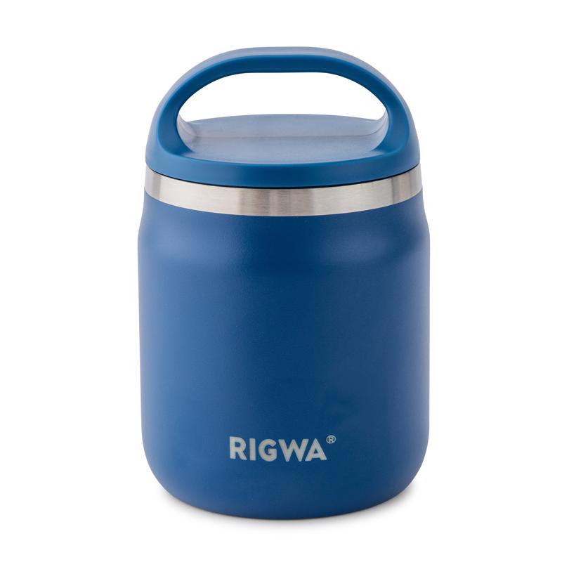 Rigwa Life 20 oz Navy Vacuum Insulated Food Jar 1 pk (Pack of 6)