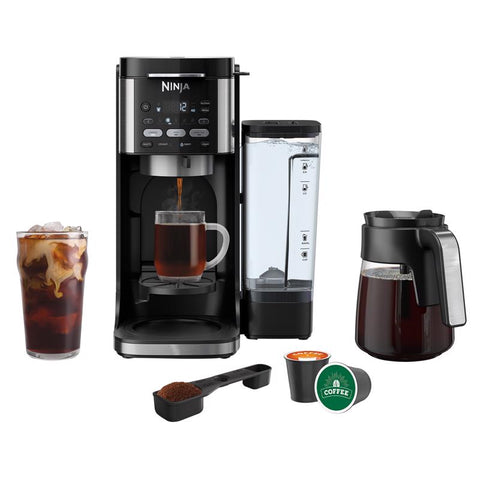 Ninja 12 cups Black/Silver Cold Brew/Hot Coffee Maker
