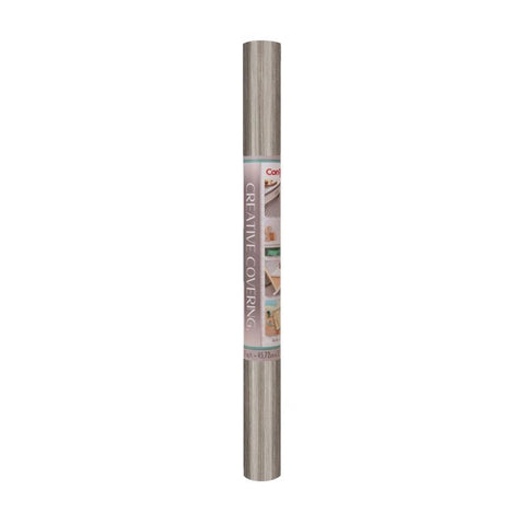 Con-Tact 9 ft. L X 18 in. W Gray Shelf Liner