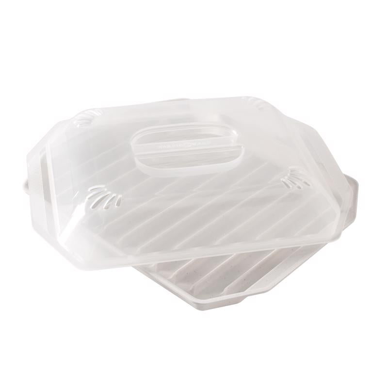 Nordic Ware 7.6 in. W X 8.8 in. L Microwave Bacon/Meat Rack Natural 2 pc