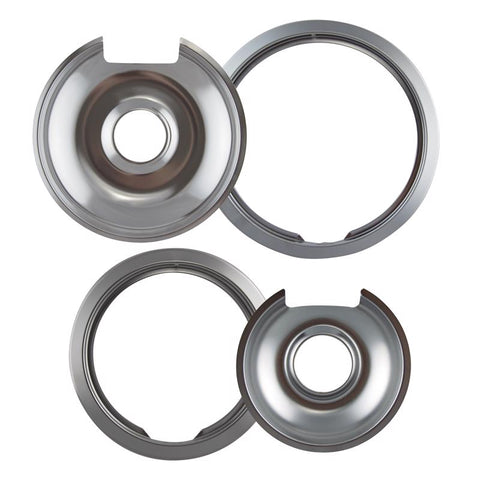 Range Kleen Steel Drip Pans and Trim Rings 6.19 in. W