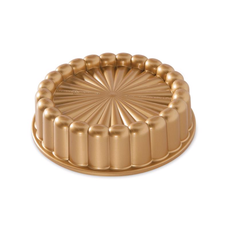 Nordic Ware 8.75 in. W X 8.75 in. L 8 in. Charlotte Cake Pan Pink 1 pc