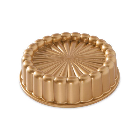 Nordic Ware 8.75 in. W X 8.75 in. L 8 in. Charlotte Cake Pan Pink 1 pc
